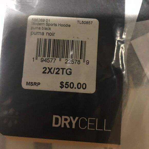 PUMA Modern Sports Plus Size Womens Hoodie 2X - Picture 4 of 4